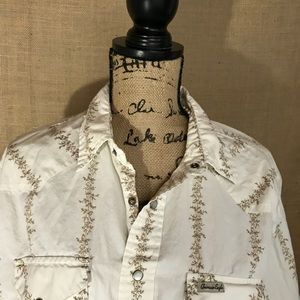 American Eagle Outfitters Western Shirt - Large L